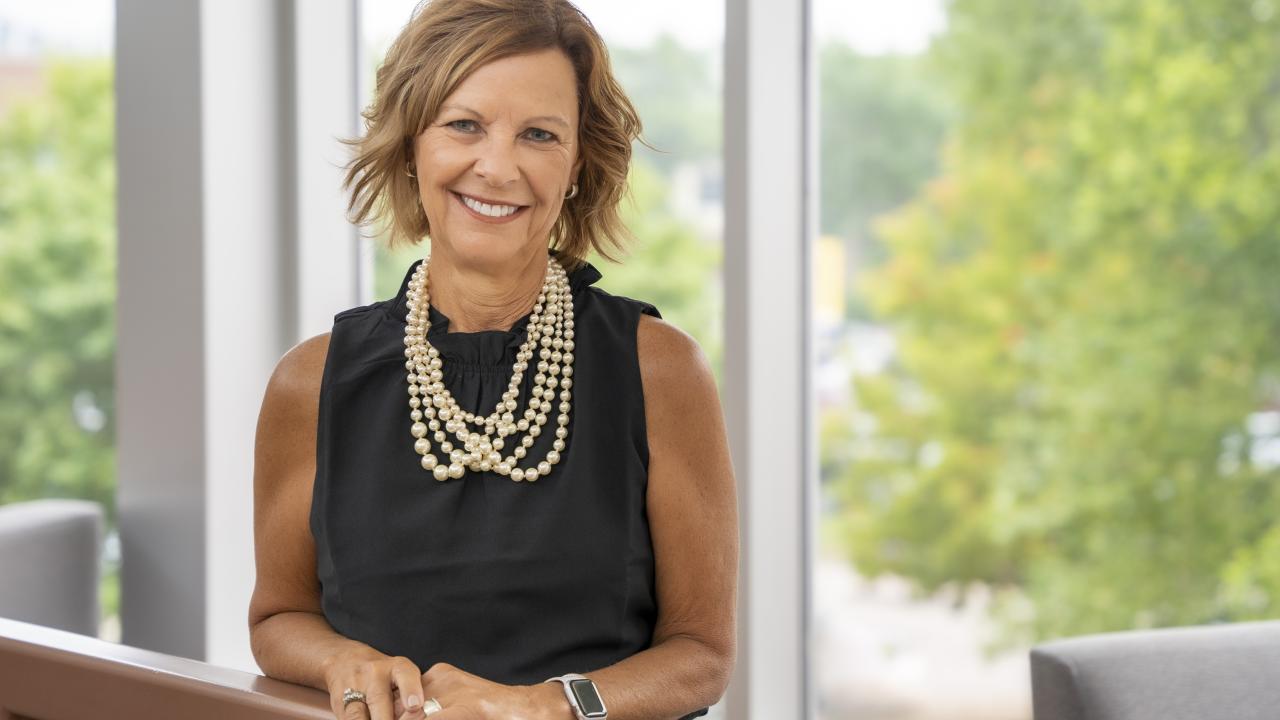 Dean of School of Business Dr. Marcia Entwistle