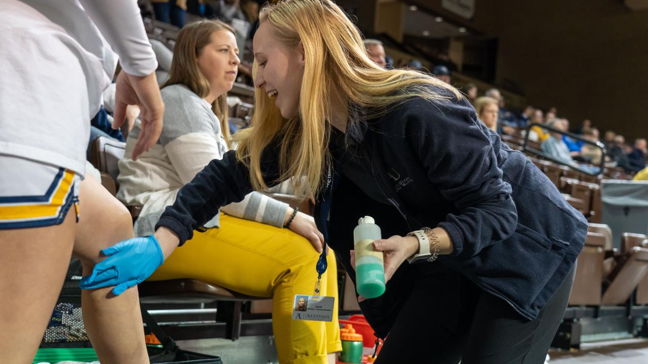 Athletic Training Basketball Game