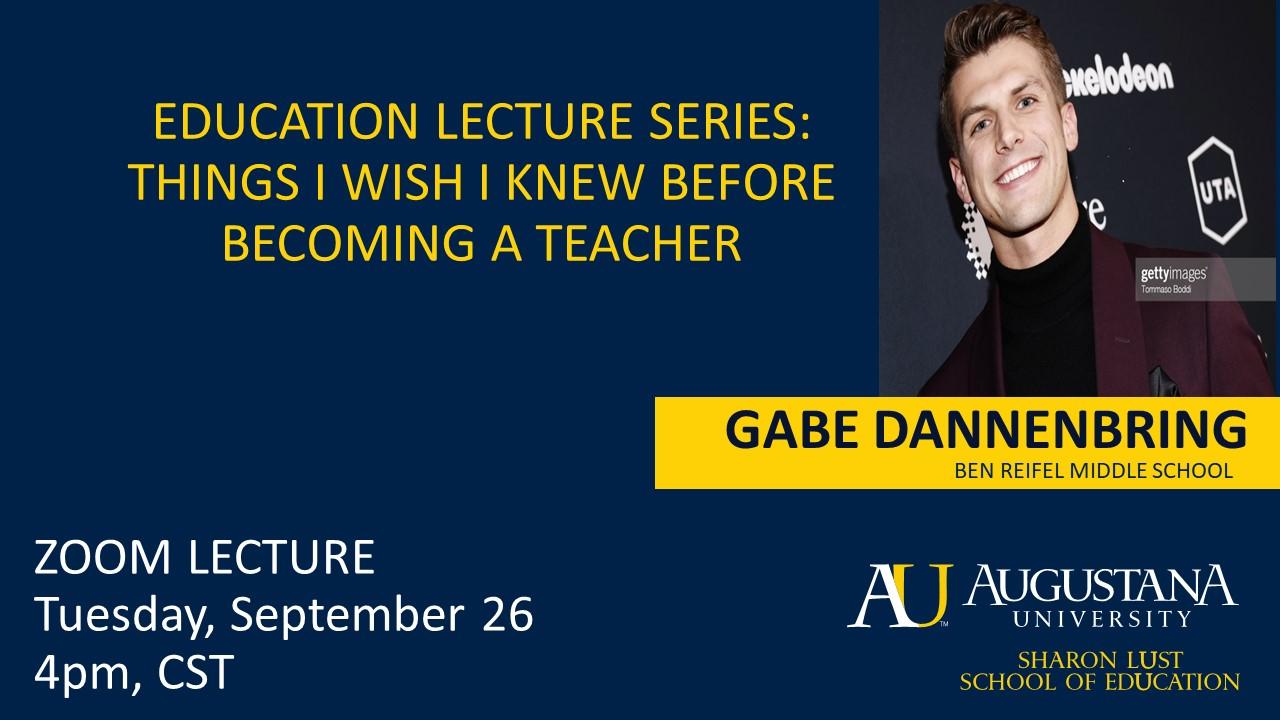 Education Lecture: Gabe Dannenbring, Ben Reifel Middle School
