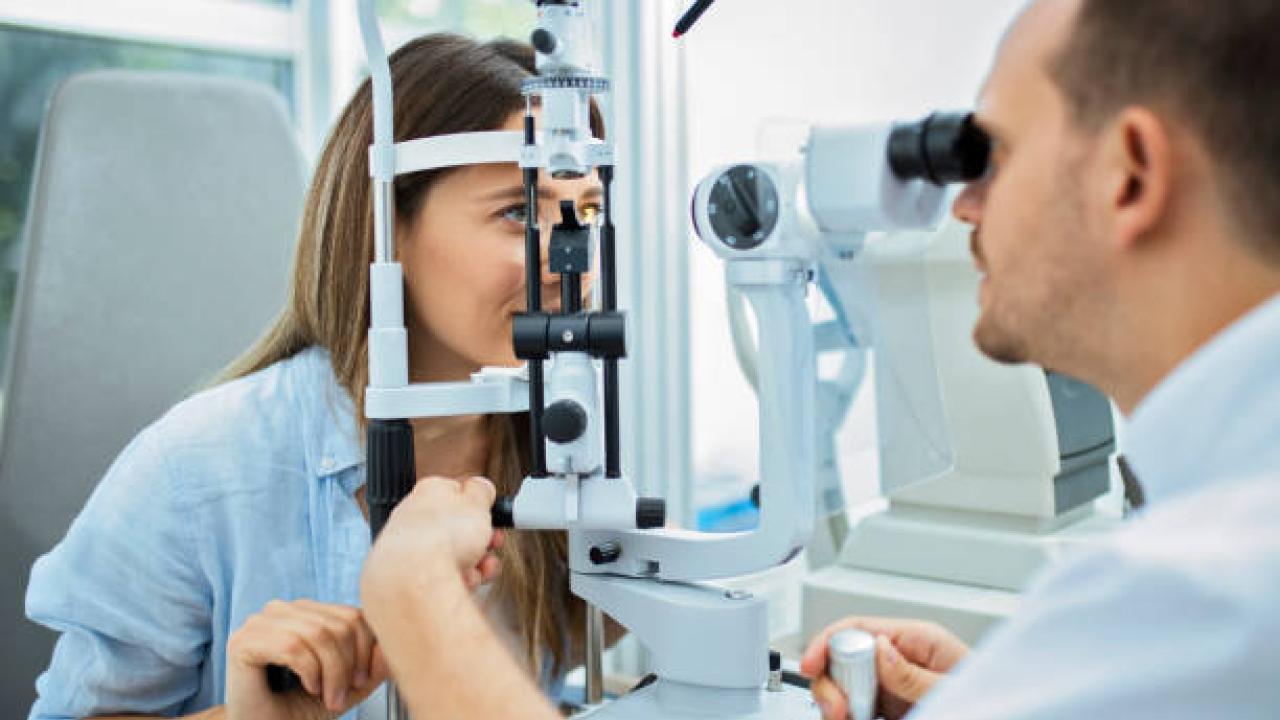 Optometry stock photo