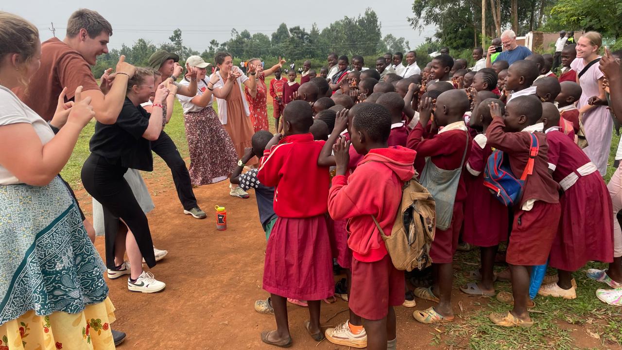 Games With Kenyan Children