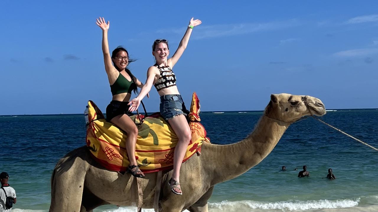 Second Place | Vikings Abroad | Sarah Nordling '24 & Reagan Olivier '25