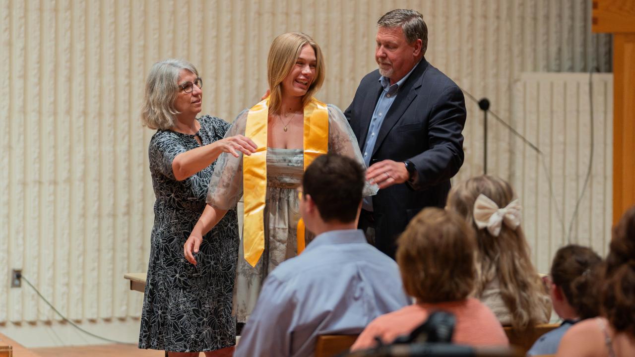 Julia Radtke Civitas Grad Ceremony