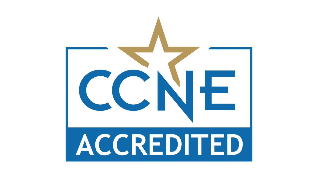 CCNE Accredited Logo