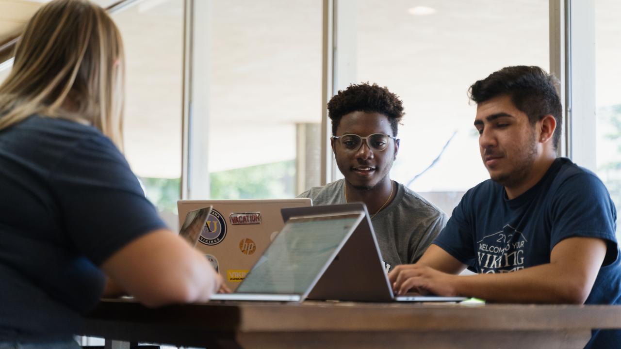 Students on Campus