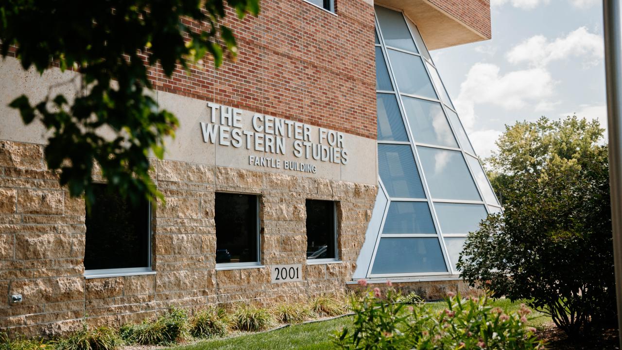 Fantle Building, housing the Center for Western Studies