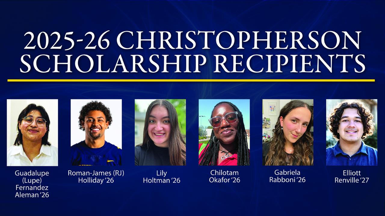 Christopherson Scholarship 2025-26
