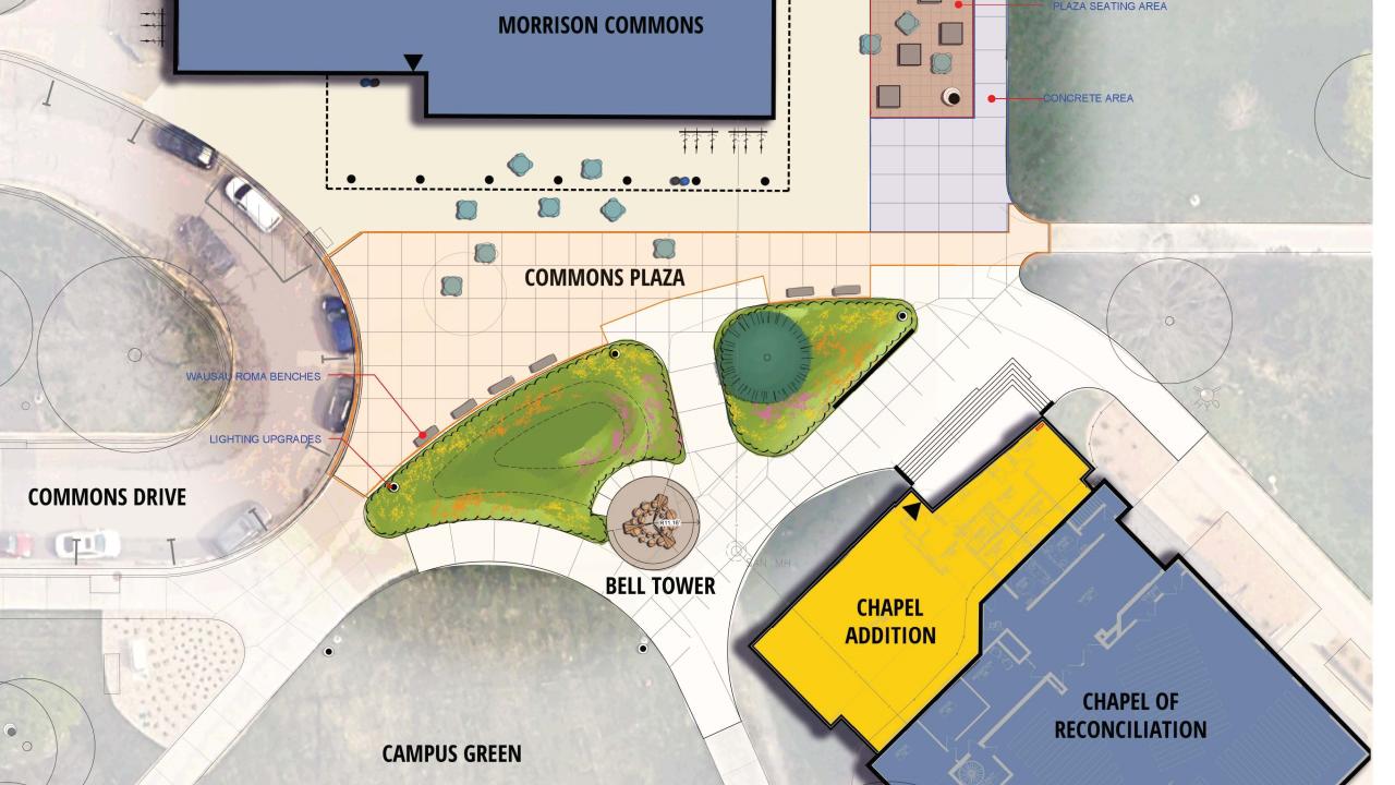 Bell Tower & Commons Plaza