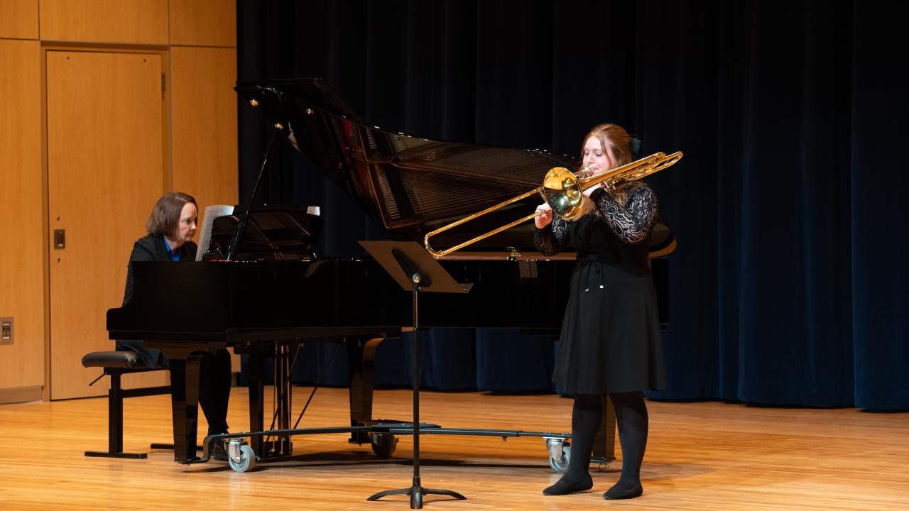 Augustana University student Alexis Lawrence