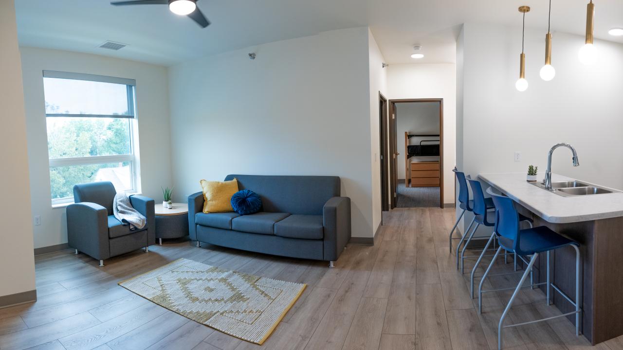 Foundation Heights — Kitchen/Living Area