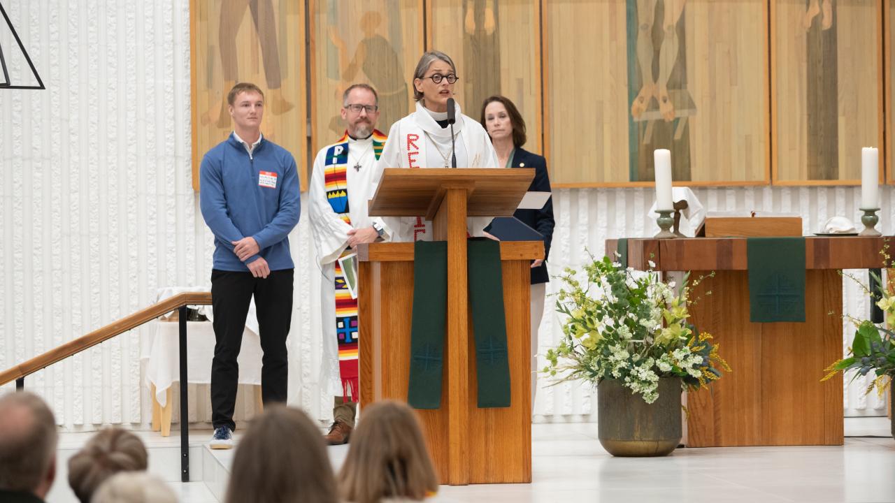 Chapel Rededication Service: Rev. Constanze Hagmaier, S.D. Synod, ELCA