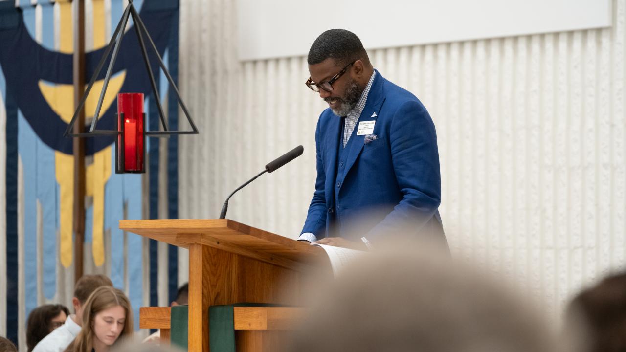 Chapel Rededication Service: Rev. Lamont Anthony Wells, NECU