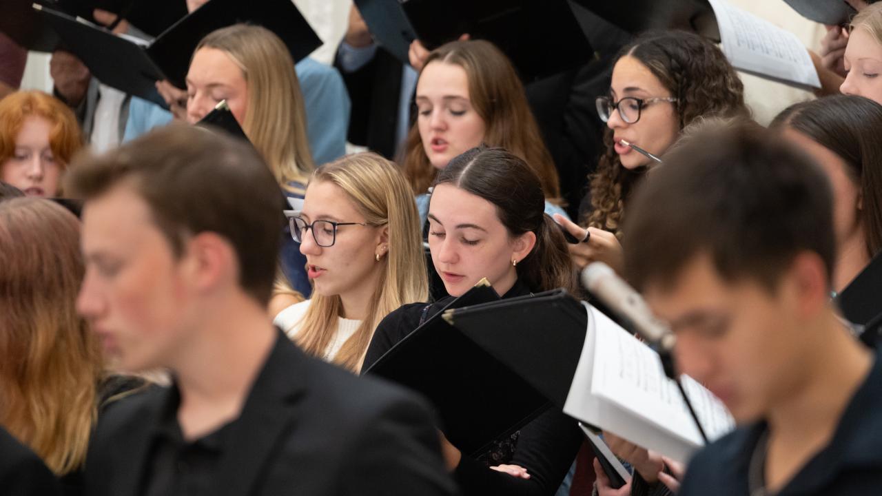 Chapel Rededication Service: Augustana Choir