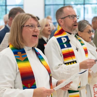 Chapel Rededication Service: Rev. Ann Rosendale ' 04 &amp; Rev. Jon Splichal Larson '06