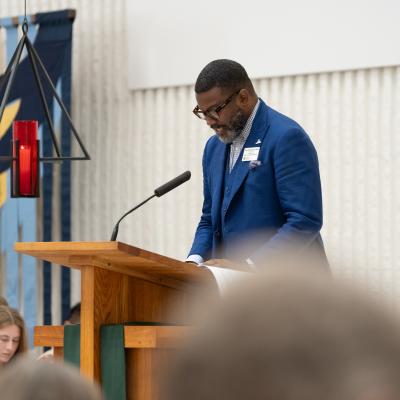 Chapel Rededication Service: Rev. Lamont Anthony Wells, NECU