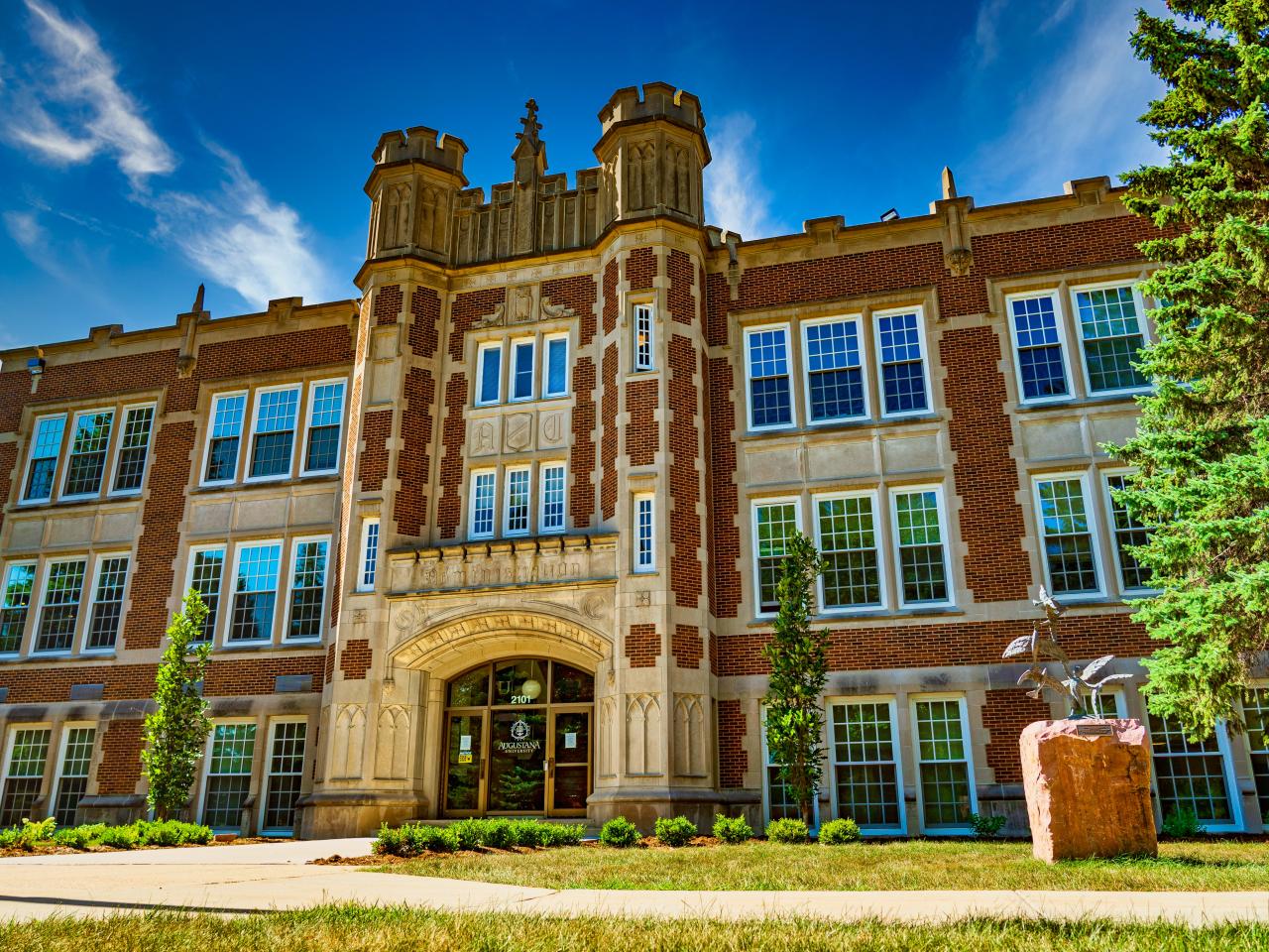 Augustana University Admin building