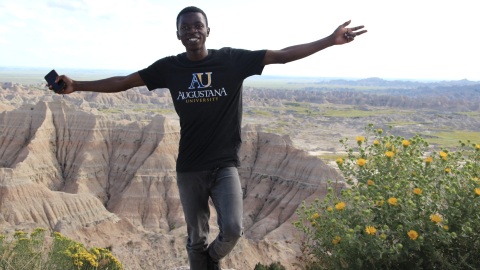 International Students at the Black Hills