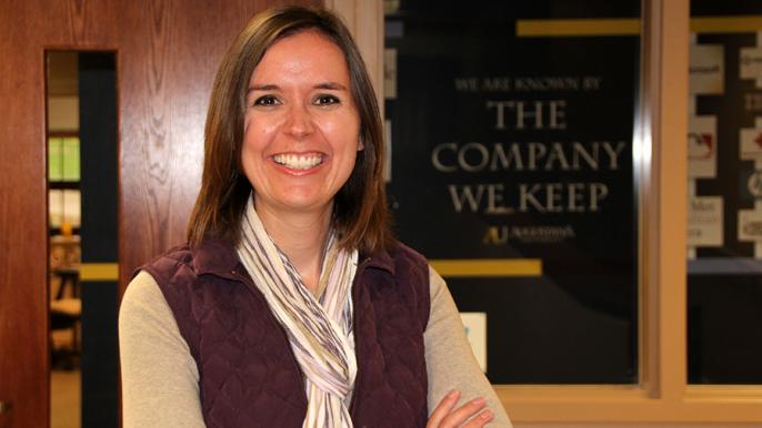 Billie Streufert is the executive director of Augustana's Student Success Center.