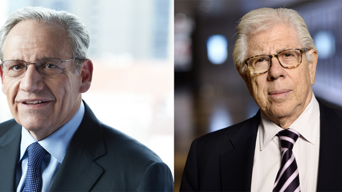 Bob Woodward and Carl Bernstein. Speakers at 2019 Boe Forum. Bob Woodward and Carl Bernstein. Speakers at 2019 Boe Forum.