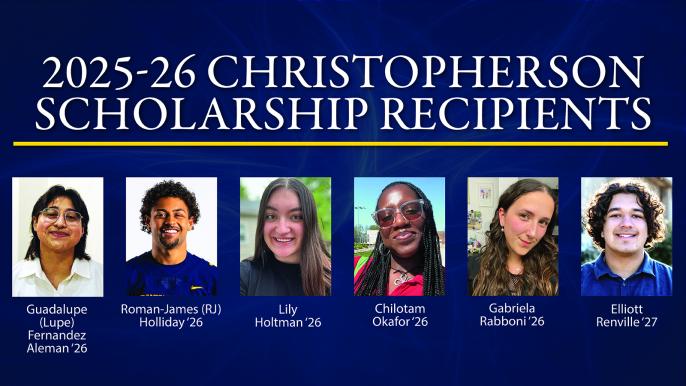 Christopherson Scholarship 2025-26