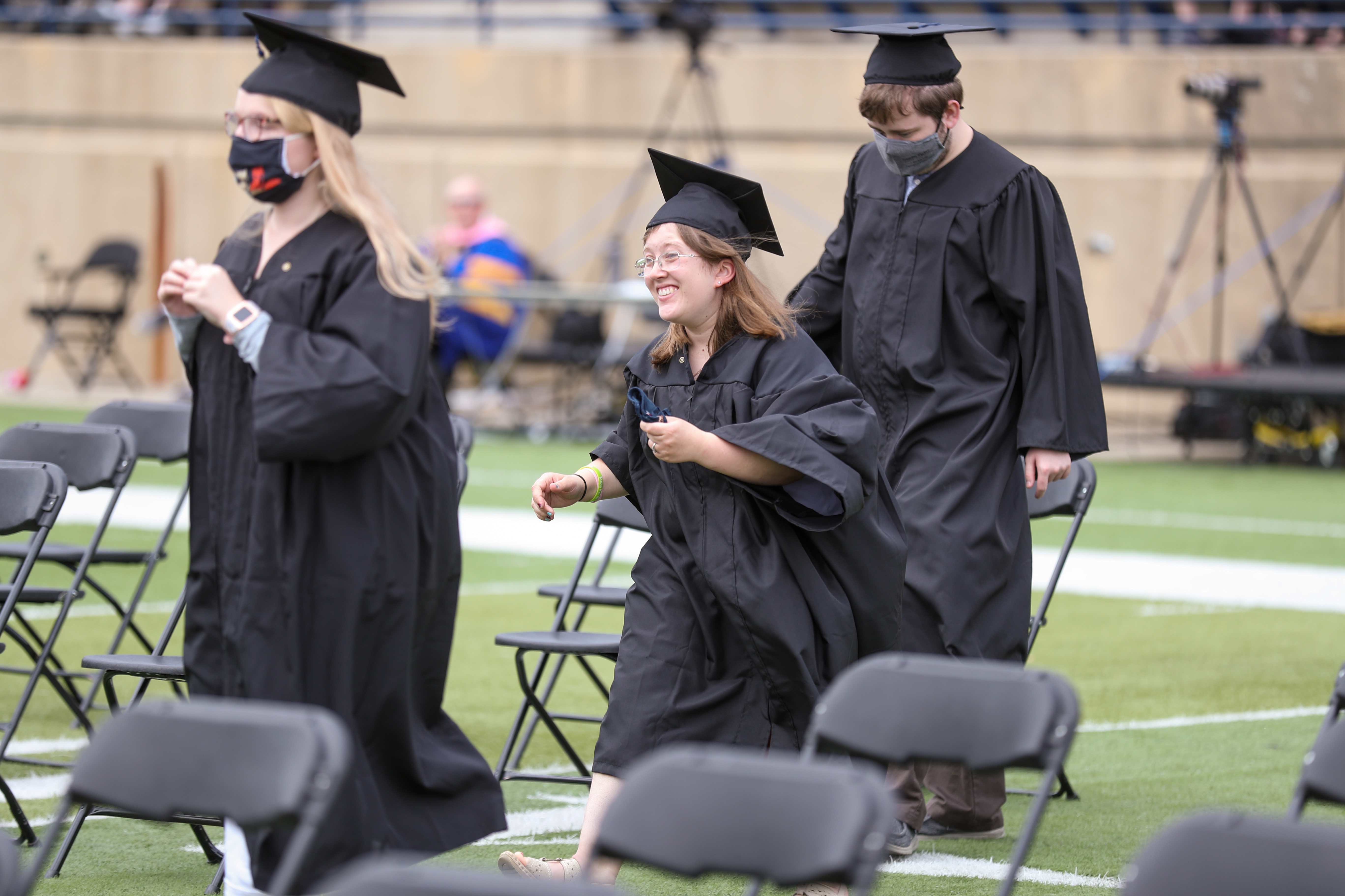 Augie Access students at graduation